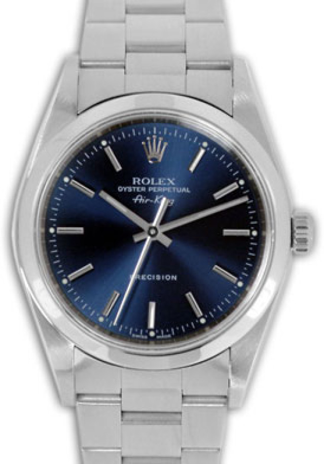 Pre-Owned Rolex Air King 14000 Steel Year 2000